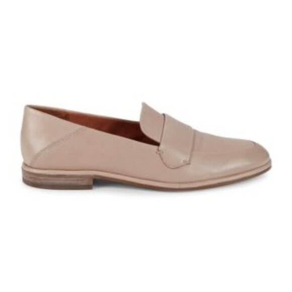 franco Shoes - SARTO by Franco Sarto Women's Shoes 8MBeige Neutral "Harleen" Leather Loafers